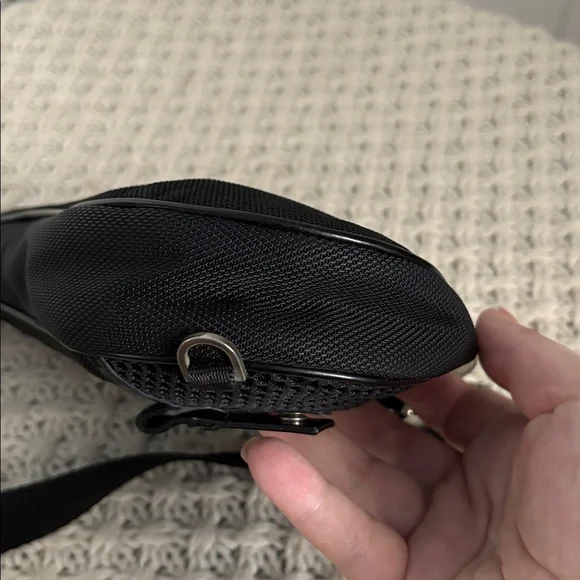 Authenticated Early 2000’s Christian Dior Saddle Bag, Black.  Like new! - Picture 6 of 12